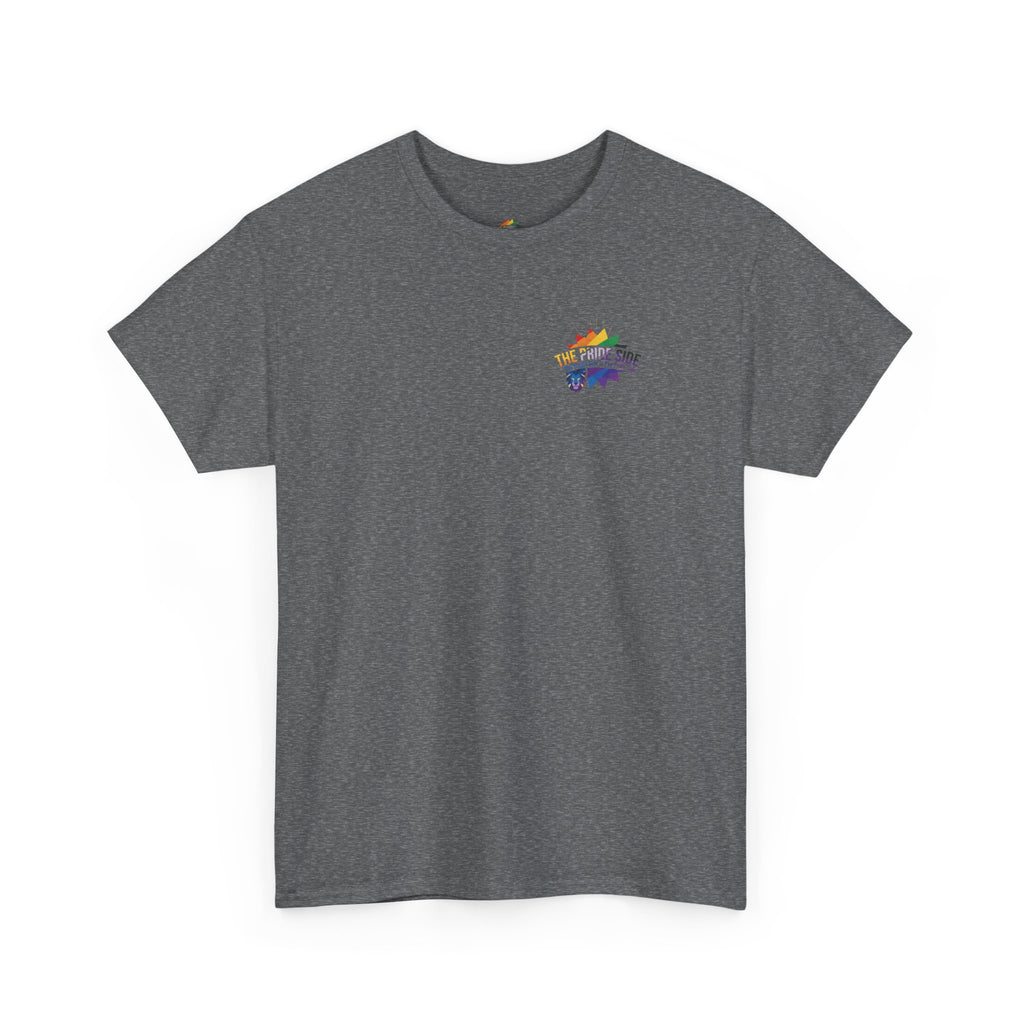 Bold Pride Cotton Tee, LGBTQ+ Apparel, Fit Shirt, Unisex Street Fashion, Gender Affirming Statement Piece