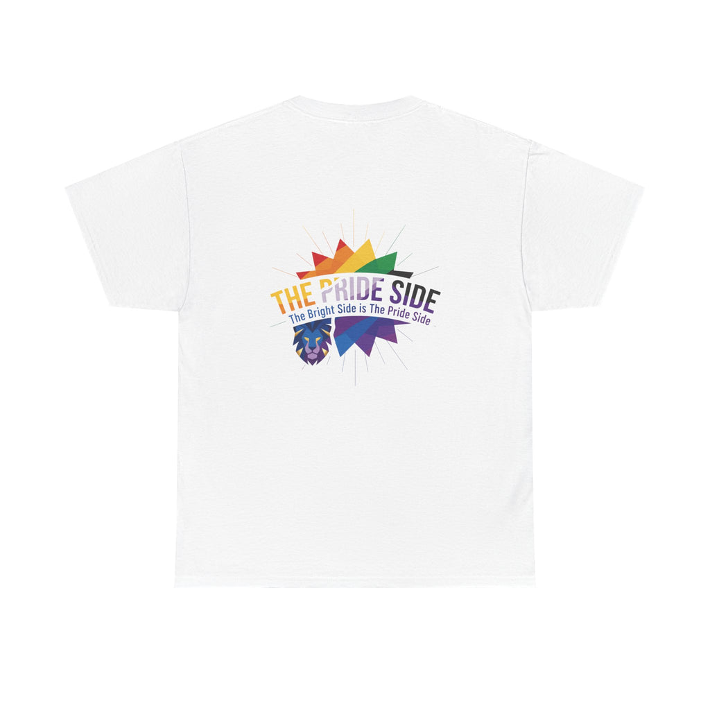 Bold Pride Cotton Tee, LGBTQ+ Apparel, Fit Shirt, Unisex Street Fashion, Gender Affirming Statement Piece