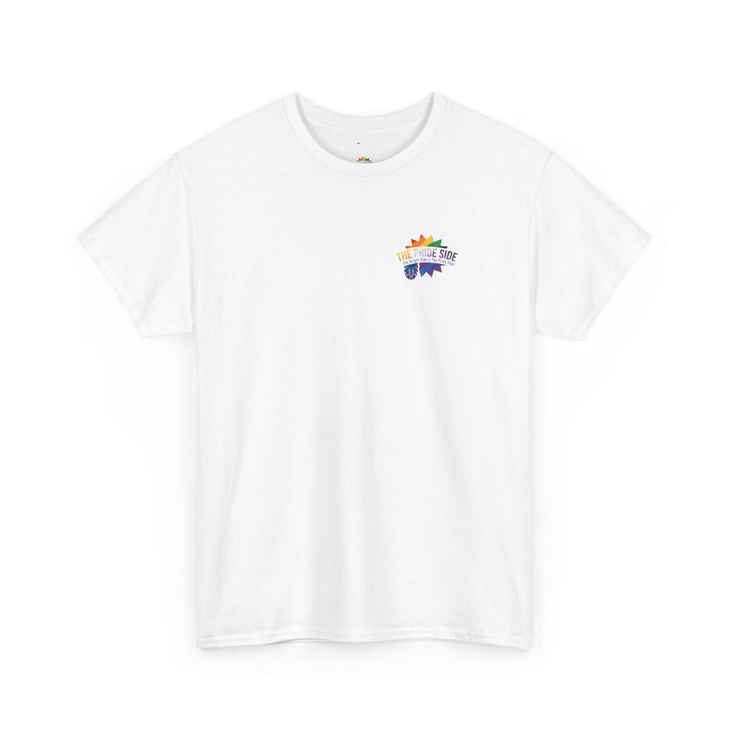 Bold Pride Cotton Tee, LGBTQ+ Apparel, Fit Shirt, Unisex Street Fashion, Gender Affirming Statement Piece