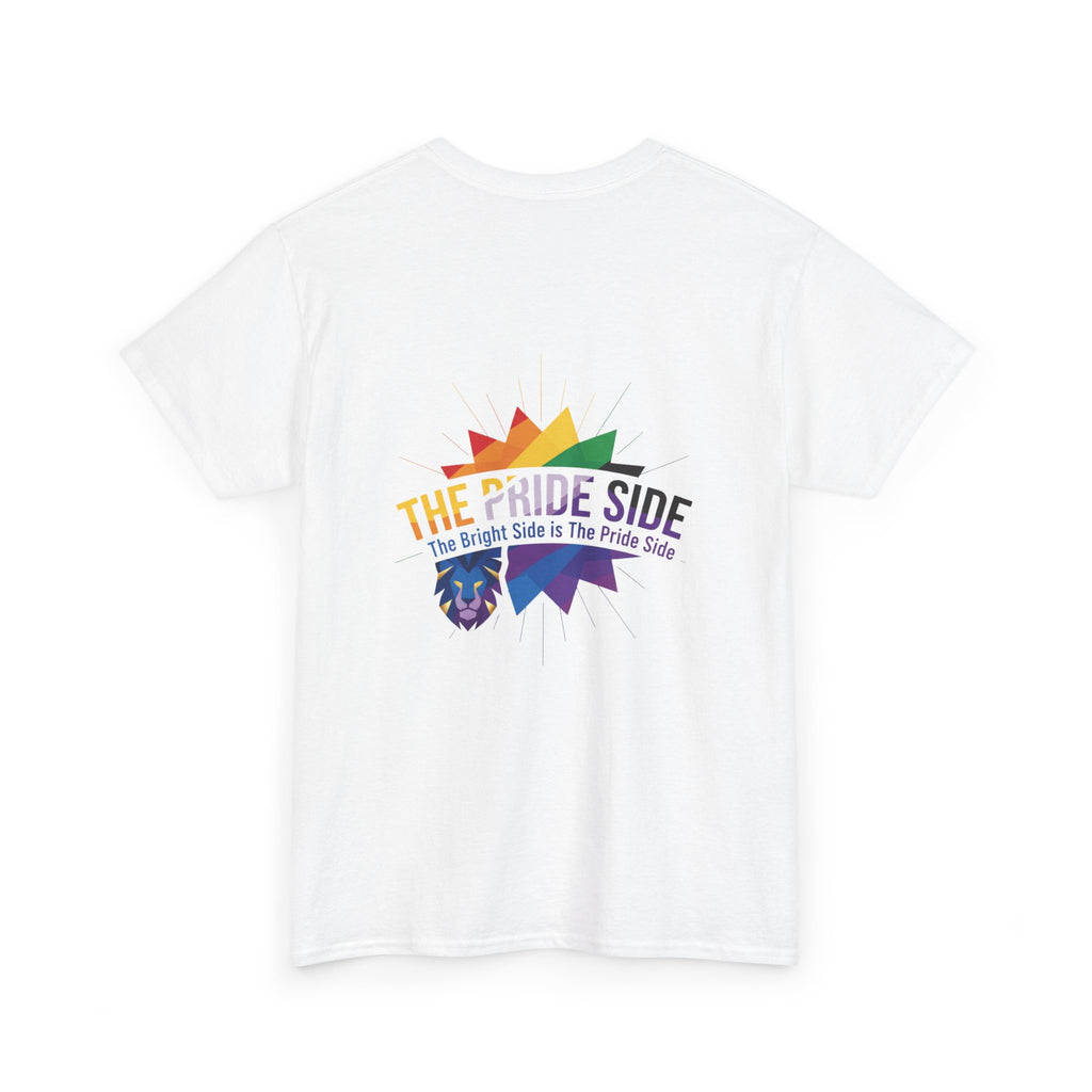 Bold Pride Cotton Tee, LGBTQ+ Apparel, Fit Shirt, Unisex Street Fashion, Gender Affirming Statement Piece