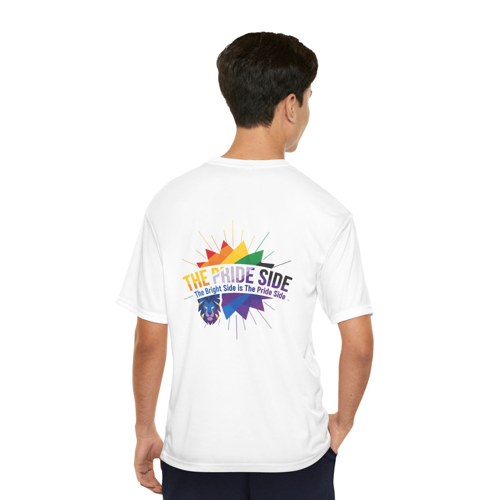 Active Pride Performance Tee, LGBTQ+ Sportswear, Unisex Workout Fashion, Inclusive Activewear